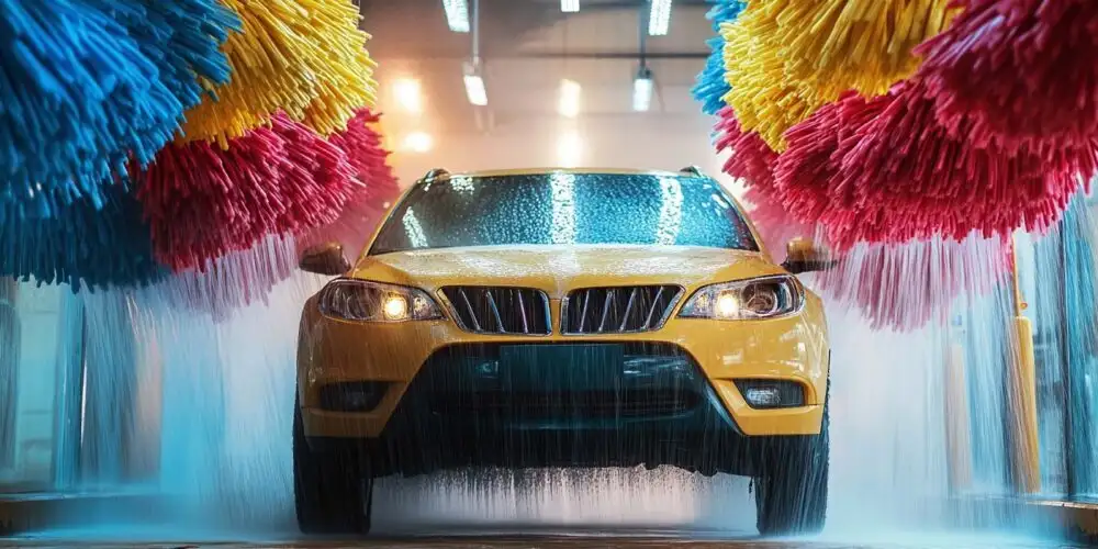 Car Wash with Auto in a Reputable Cleaner